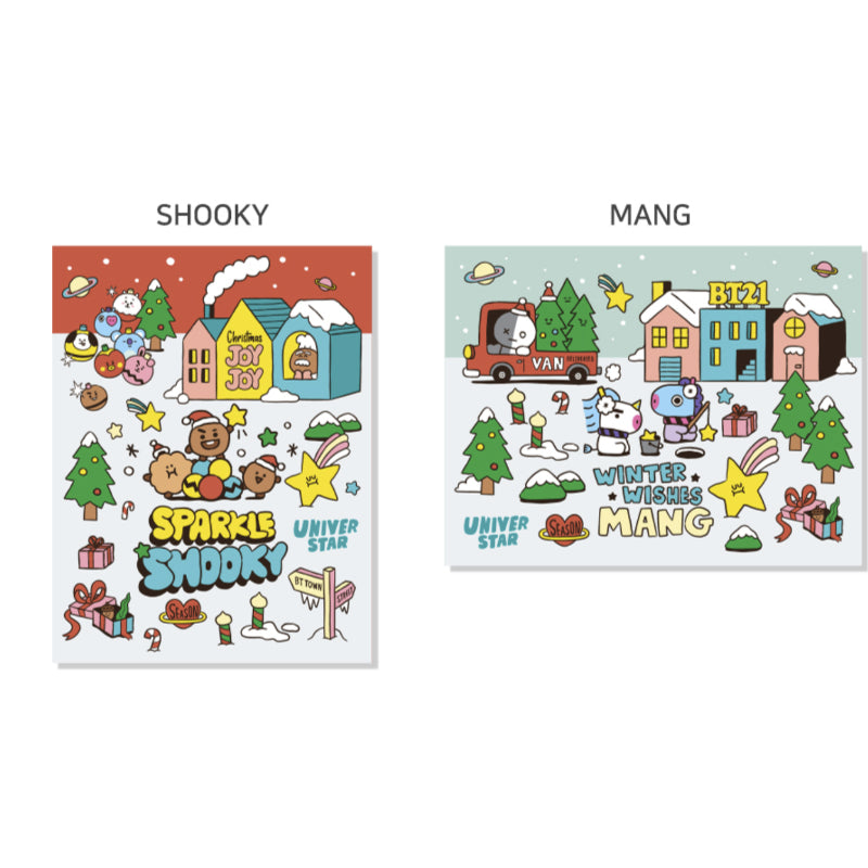BT21 x Monopoly - Postcard Set - BT21 TOWN