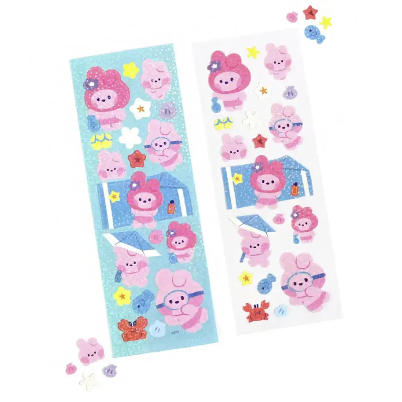 Monopoly x BT21 - Hologram Sticker - Summer Sky - Monopoly - Stationery - Harumio