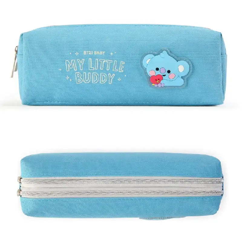 Monopoly X BT21- Twin Pocket Pen Pouch - Little Buddy - BT21 - Accesories - Harumio