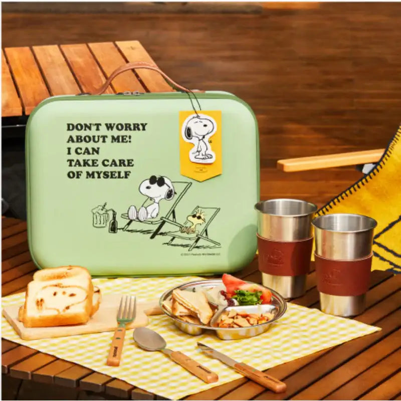 【BOFRIENDS】Snoopy Camping Box Bo Friends x Peanuts - Snoopy Camping Box – Harumio