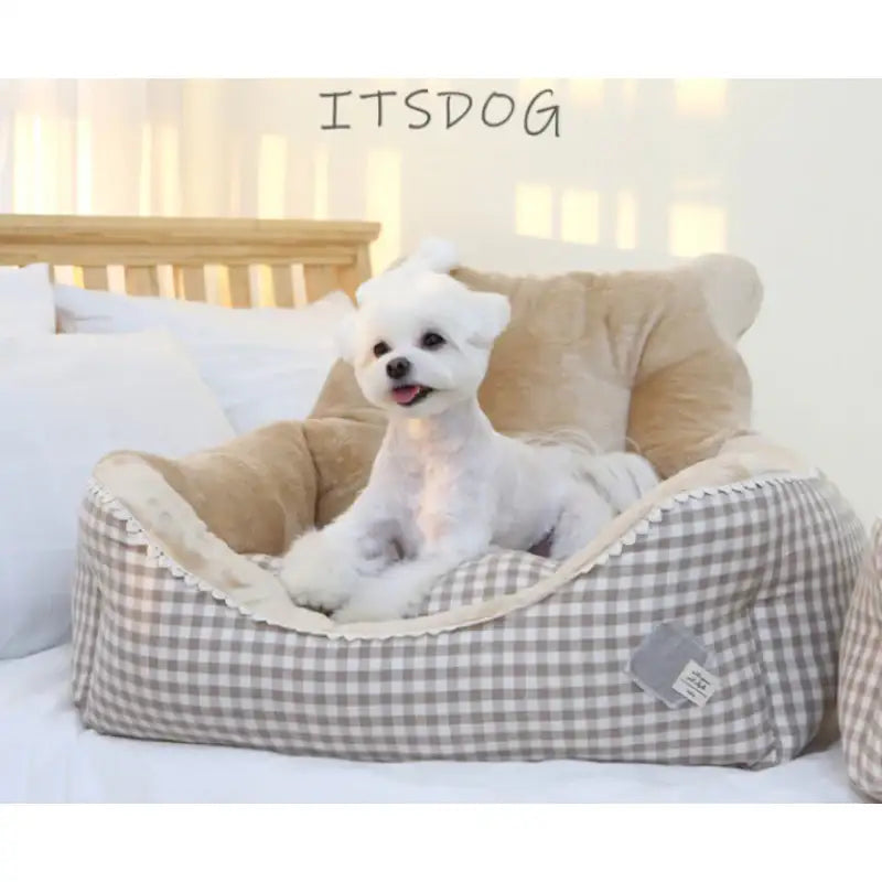 ITSDOG - Dog Cat Peekaboo Bear Pogney Bed - ITSDOG - Pet Accesories - Harumio