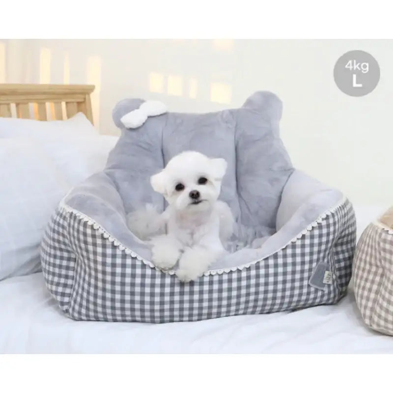 ITSDOG - Dog Cat Peekaboo Bear Pogney Bed - ITSDOG - Pet Accesories - Harumio