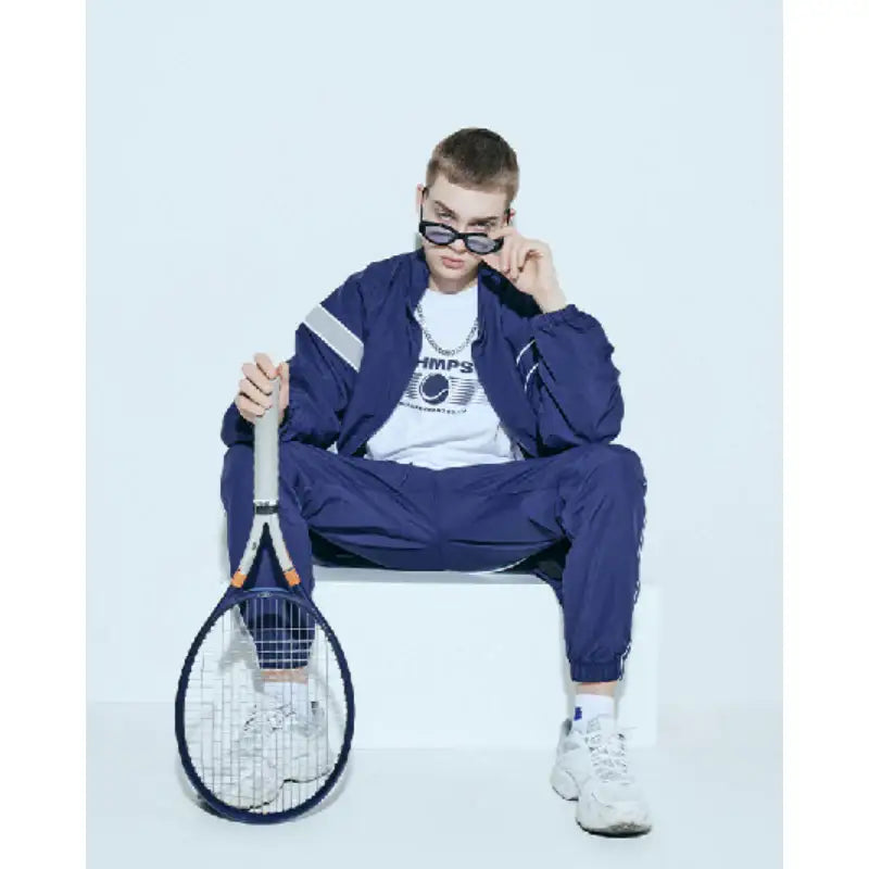 Born Champs x Joohoney - CHMPS Wind Jacket Set-up - Born Champs - Jacket - Harumio