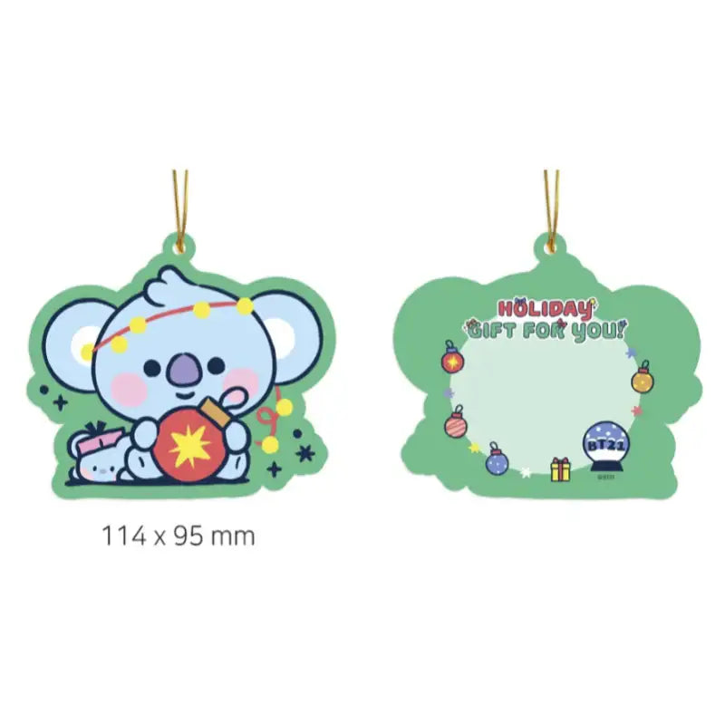 Monopoly x BT21 - Holiday Card - Monopoly - Stationery - Harumio