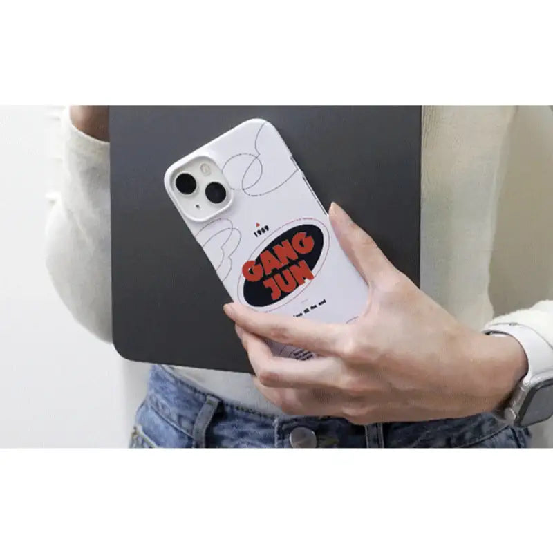 Crack X How To Hate Mate - iPhone Cases - GANG JUN - Crack Webtoon - Phone Case - Harumio