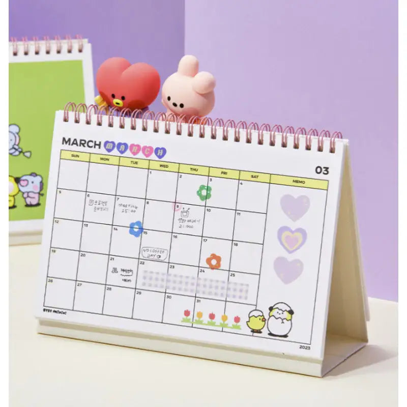 BT21 - Minini 2023 Calendar - BT21 - Calendars - Harumio