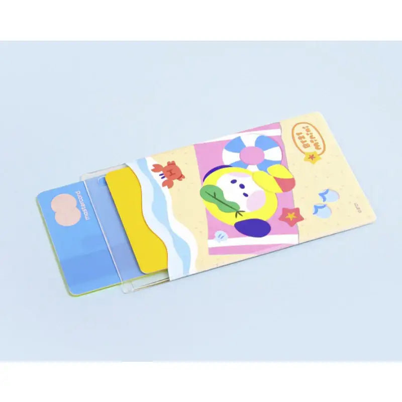 Monopoly x BT21 - Clear Card Pocket - Summer Sky - Monopoly - Stationery - Harumio