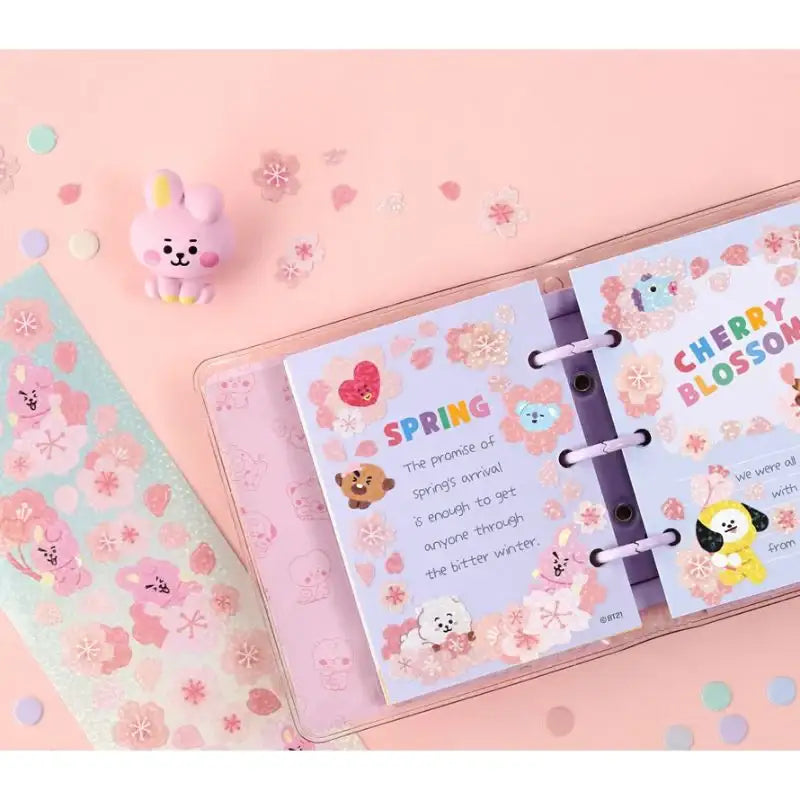 Monopoly x BT21 - Hologram Sticker - Cherry Blossom - Monopoly - Accessories - Harumio