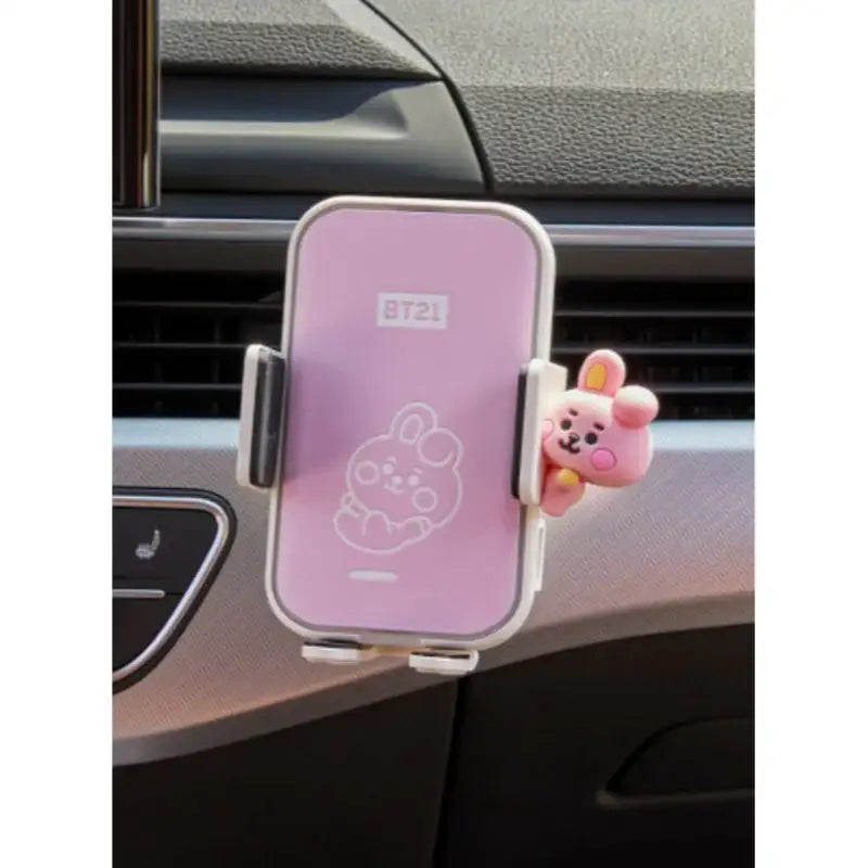 BT21 - Baby Smartphone Car Fast Charging Cradle - BT21 - Accessories - Harumio
