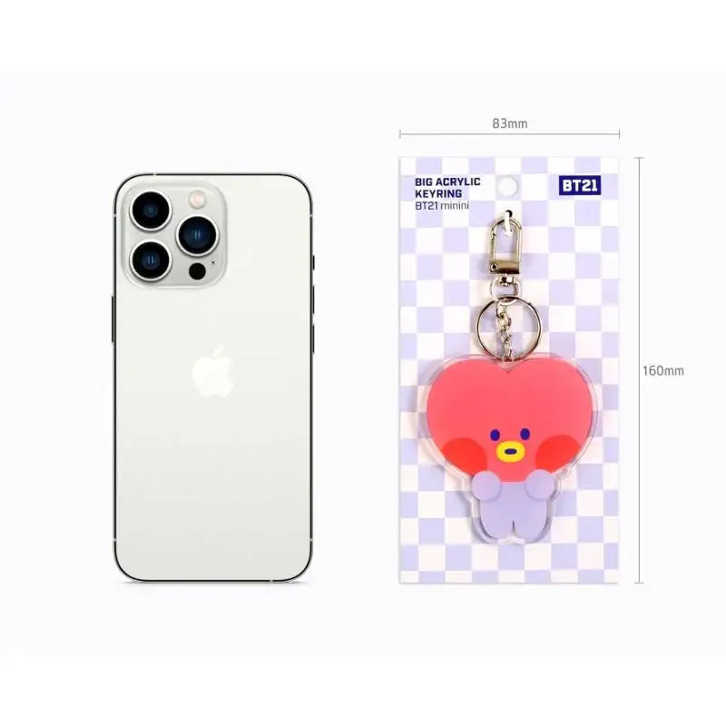 Monopoly x BT21 - Minini Big Acrylic Key Ring - Monopoly - Accesories - Harumio
