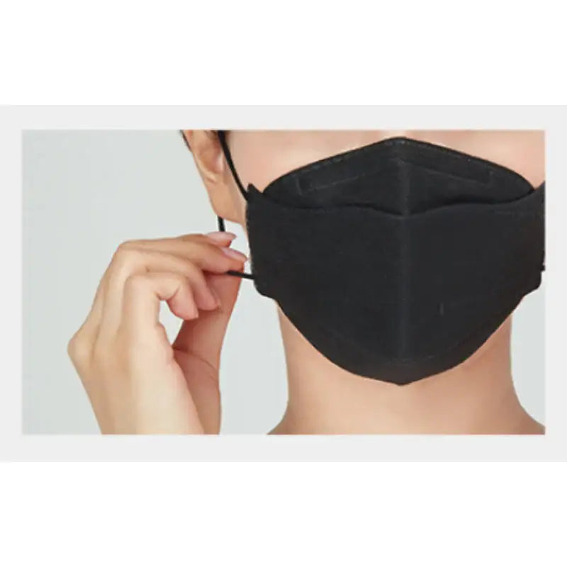 Welkeeps - Real Black Yellow Dust Mask KF94 - Welkeeps - Masks - Harumio