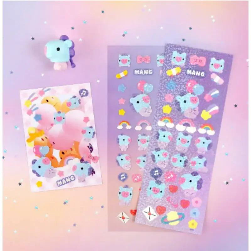 Monopoly X BT21 - Baby Hologram Sticker - BT21 - Stickers - Harumio