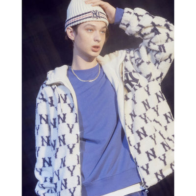MLB Korea - Monogram Fleece Hoodie Jumper