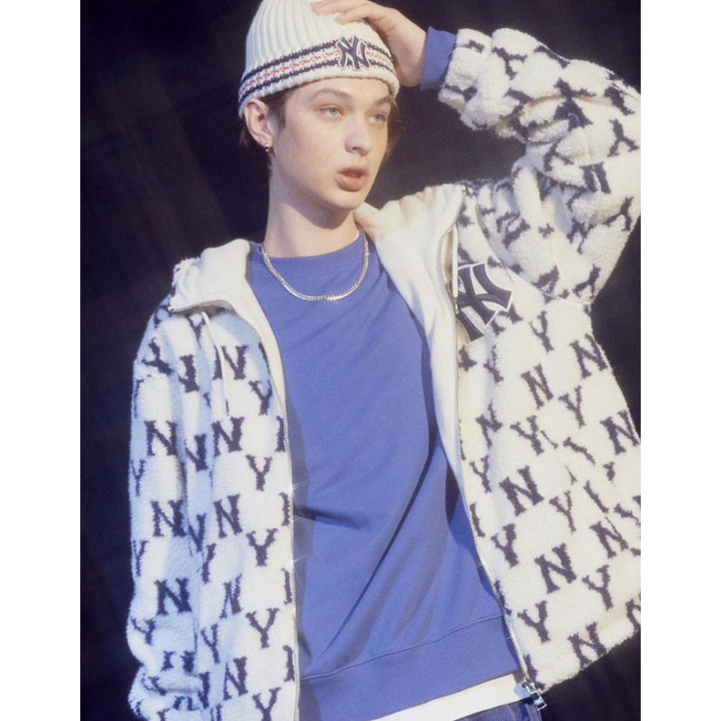 MLB Korea - Monogram Fleece Hoodie Jumper