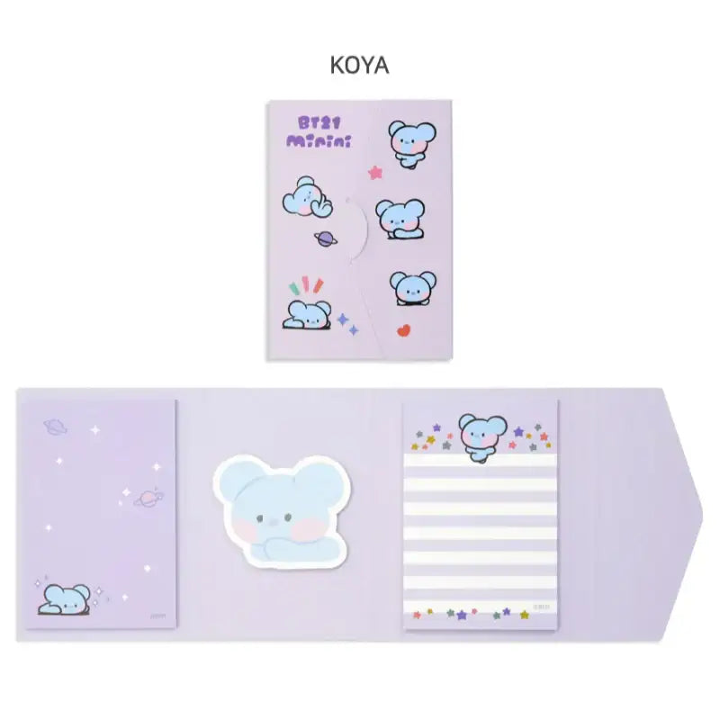 Monopoly x BT21 - Minini Sticky Memo - Monopoly - Stationery - Harumio