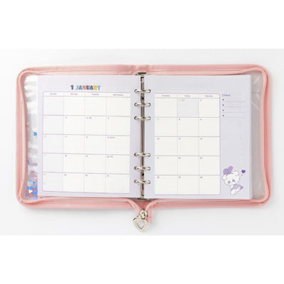 ArtBox - A6 6-Ring Babichon Pinkaholic Glitter 2021 Diary