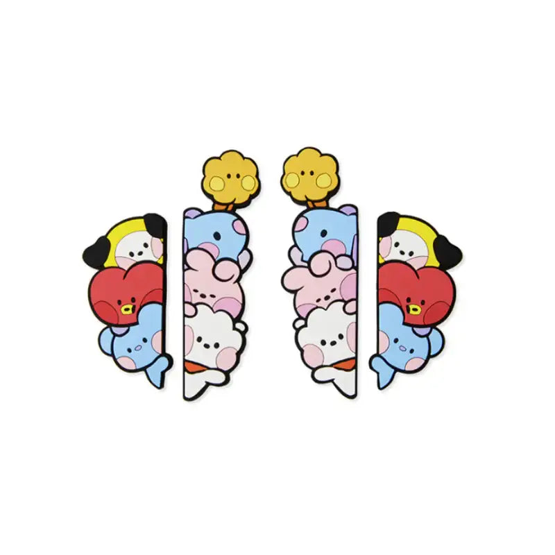 BT21 - Minini 4-Piece Car Door Guard - BT21 - Accesories - Harumio
