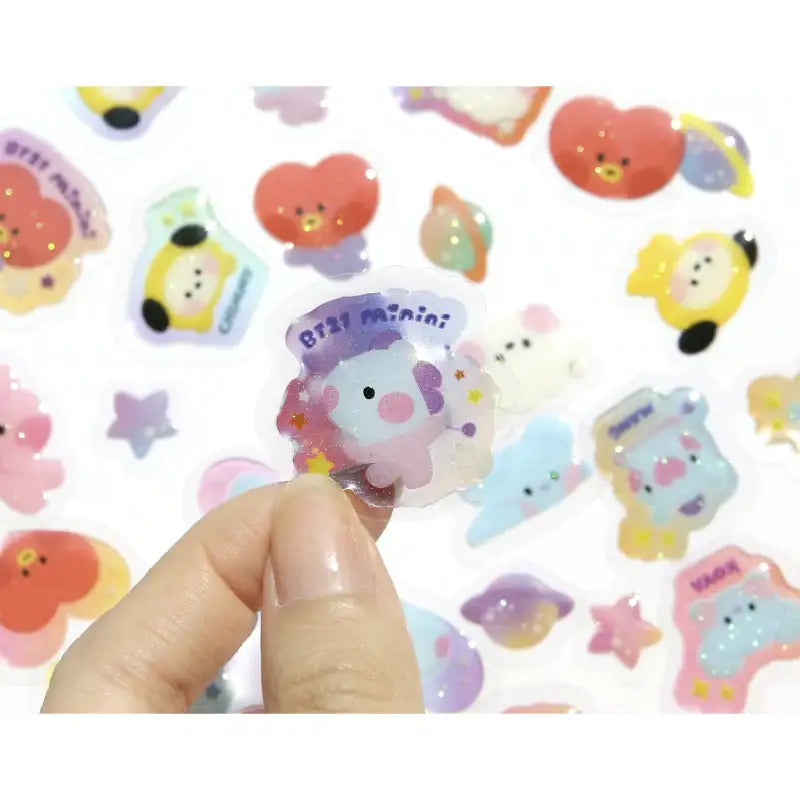 Monopoly x BT21 - Minini Flake Sticker - Monopoly - Stationery - Harumio