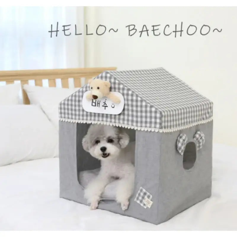 ITSDOG - Peek-a-boo Bear Frame House - ITSDOG - Pet Accesories - Harumio