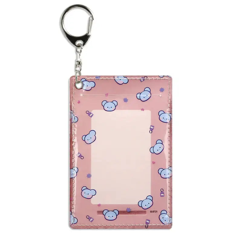 Monopoly x BT21 - Minini Leather Patch Card Holder - Monopoly - Accessories - Harumio