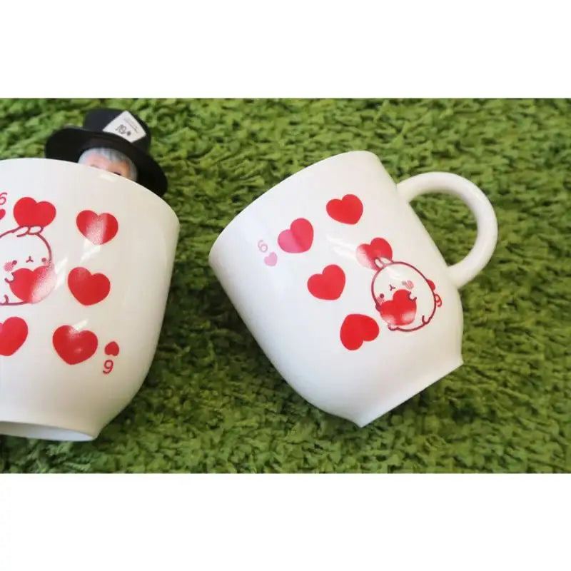 Molang - Heart 6 Mug - Molang - Kitchenware - Harumio
