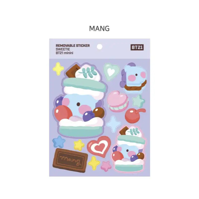 Monopoly x BT21 - Removable Sticker - Sweetie - Monopoly - Accessories - Harumio