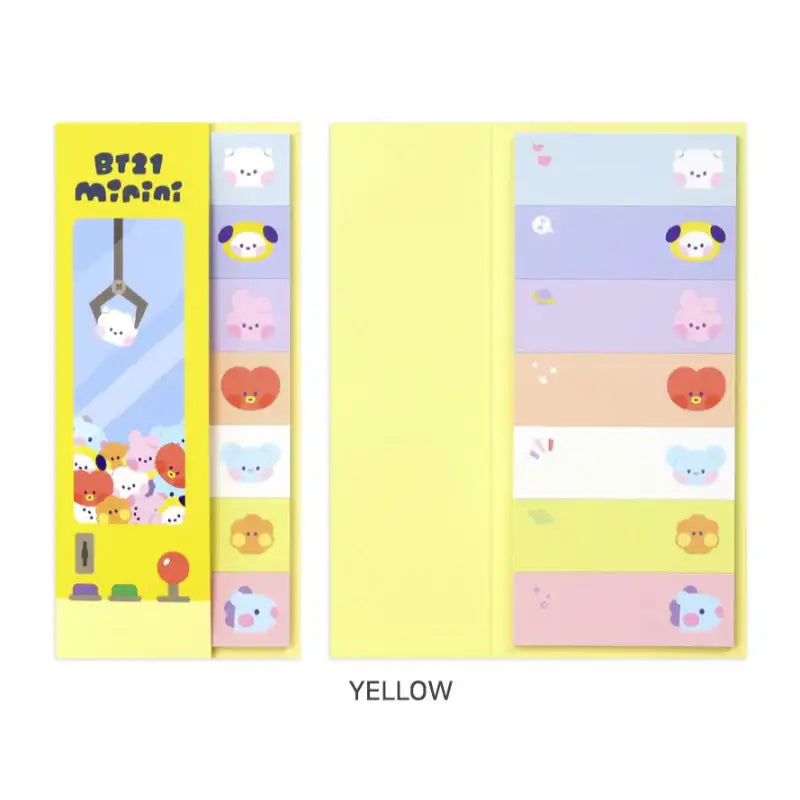 Monopoly x BT21 - Minini Sticky Index - Monopoly - Stationery - Harumio
