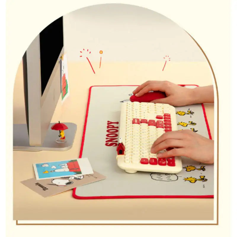 Royce X Peanuts - Snoopy 2022 Long Mouse Pad - Royce - Mouse Pads - Harumio