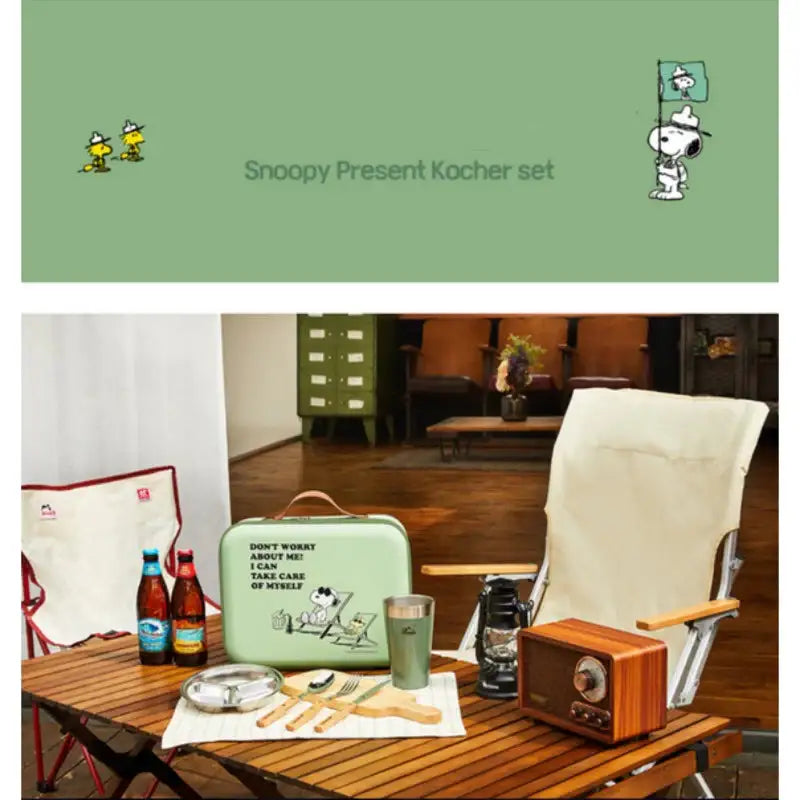 Bo Friends x Snoopy - Camping Coppel Set - Bo Friends - Camping Tools - Harumio