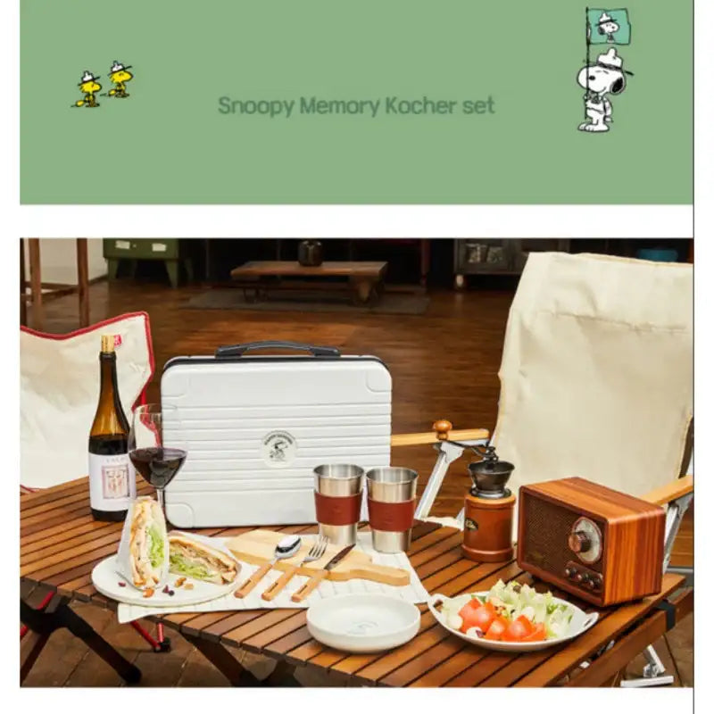 Bo Friends x Snoopy - Camping Coppel Set - Bo Friends - Camping Tools - Harumio