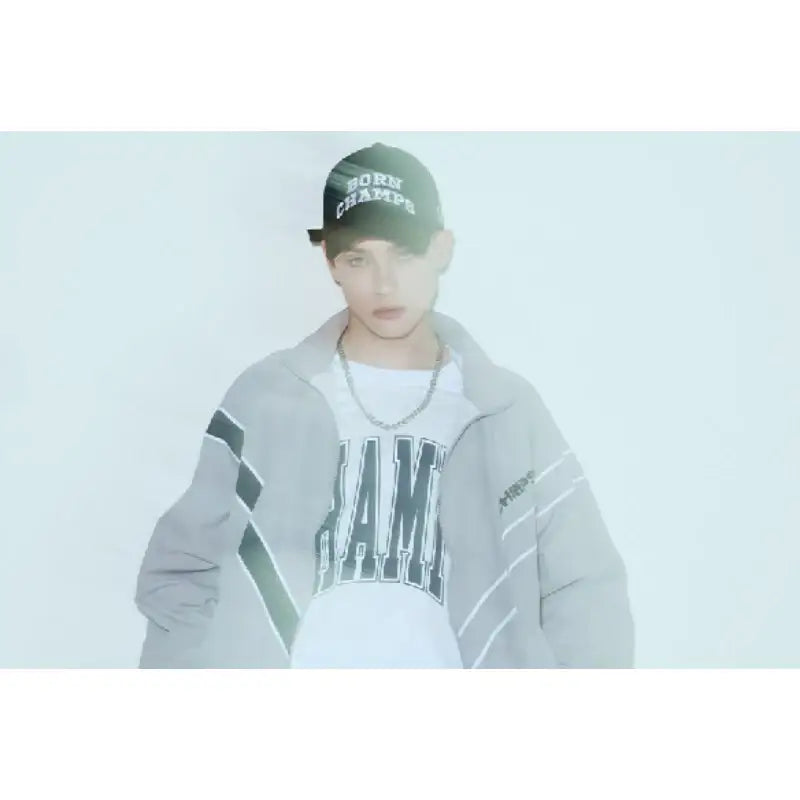Born Champs x Joohoney - CHMPS Wind Jacket Set-up - Born Champs - Jacket - Harumio