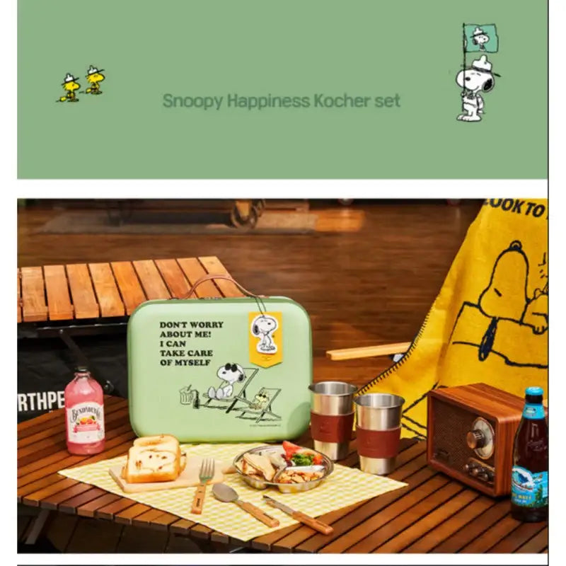 Bo Friends x Snoopy - Camping Coppel Set - Bo Friends - Camping Tools - Harumio
