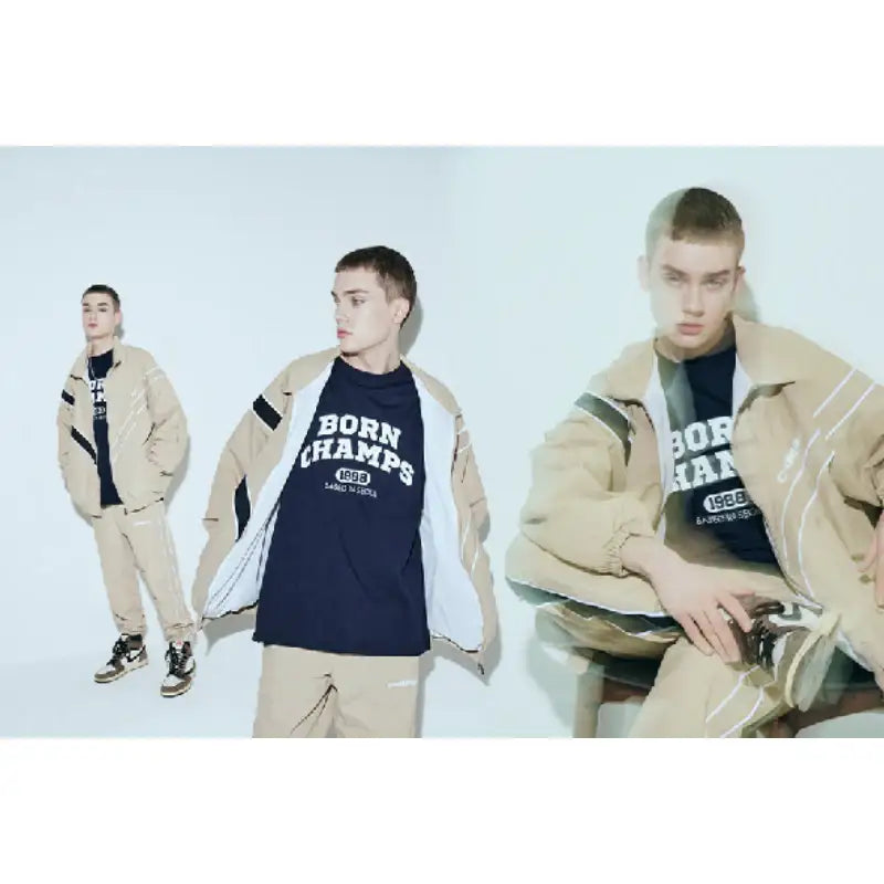 Born Champs x Joohoney - CHMPS Wind Jacket Set-up - Born Champs - Jacket - Harumio