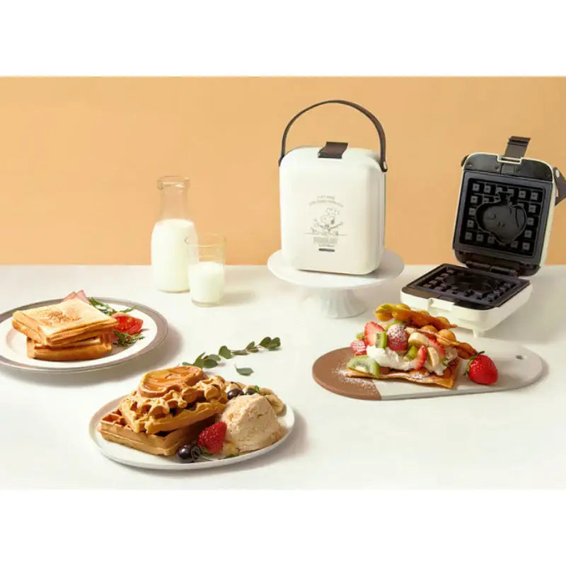 Bo Friends x Snoopy - Sandwich & Waffle Maker - Bo Friends - Utensils - Harumio