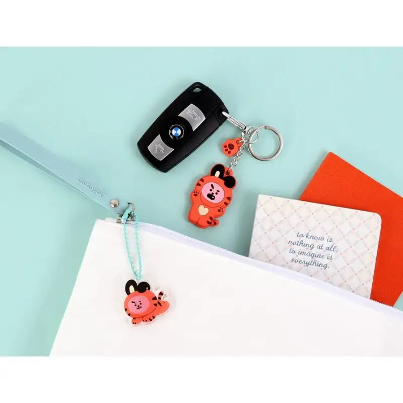 Monopoly x BT21 - Tiger Key Ring - Monopoly - Accessories - Harumio