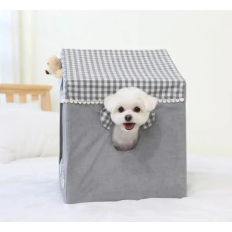 ITSDOG - Peek-a-boo Bear Frame House - ITSDOG - Pet Accesories - Harumio