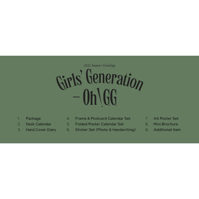 Girls' Generation - Oh!GG - 2021 Season's Greetings