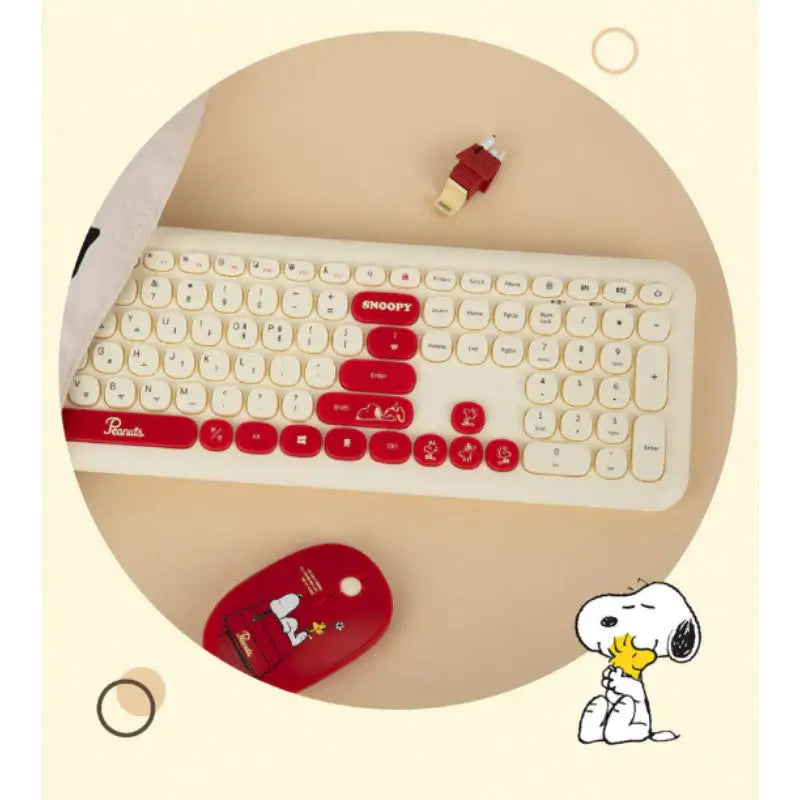 Royce X Peanuts - Snoopy 2022 Multi-Pairing Wireless Bluetooth Keyboard - Royce - Keyboard - Harumio