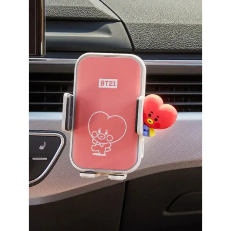 BT21 - Baby Smartphone Car Fast Charging Cradle - BT21 - Accessories - Harumio