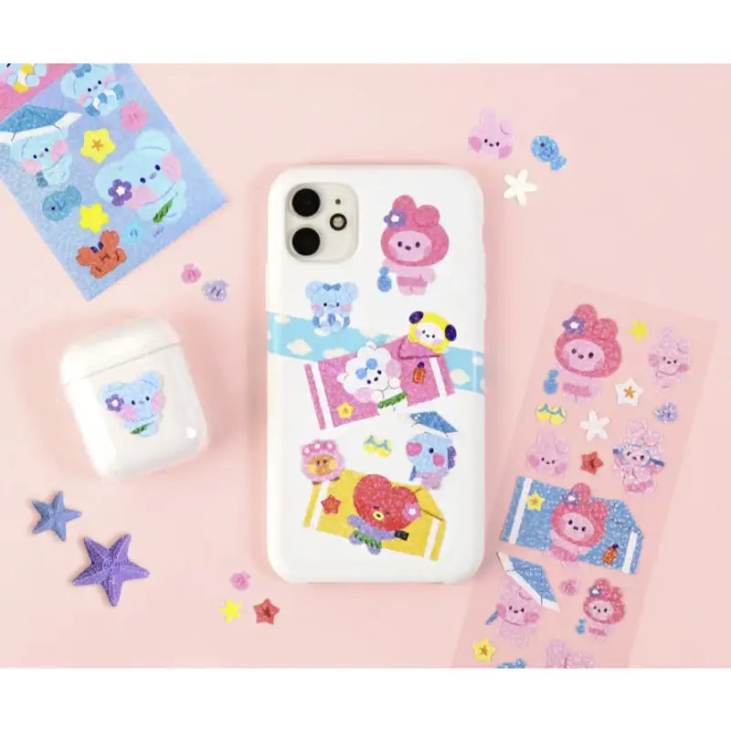 Monopoly x BT21 - Hologram Sticker - Summer Sky - Monopoly - Stationery - Harumio