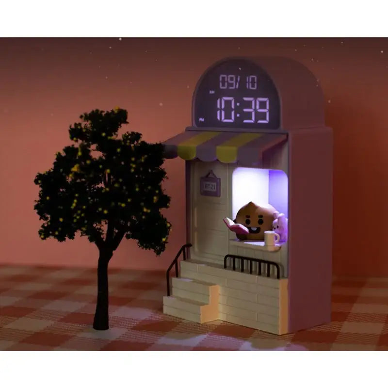 Royche x BT21 - 2022 Little Buddy Cafe Clock - Royche - Electronics - Harumio
