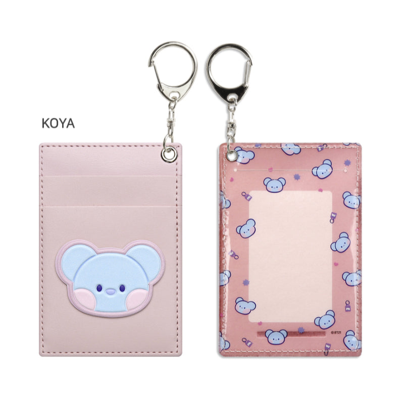Monopoly x BT21 - Minini Leather Patch Card Holder