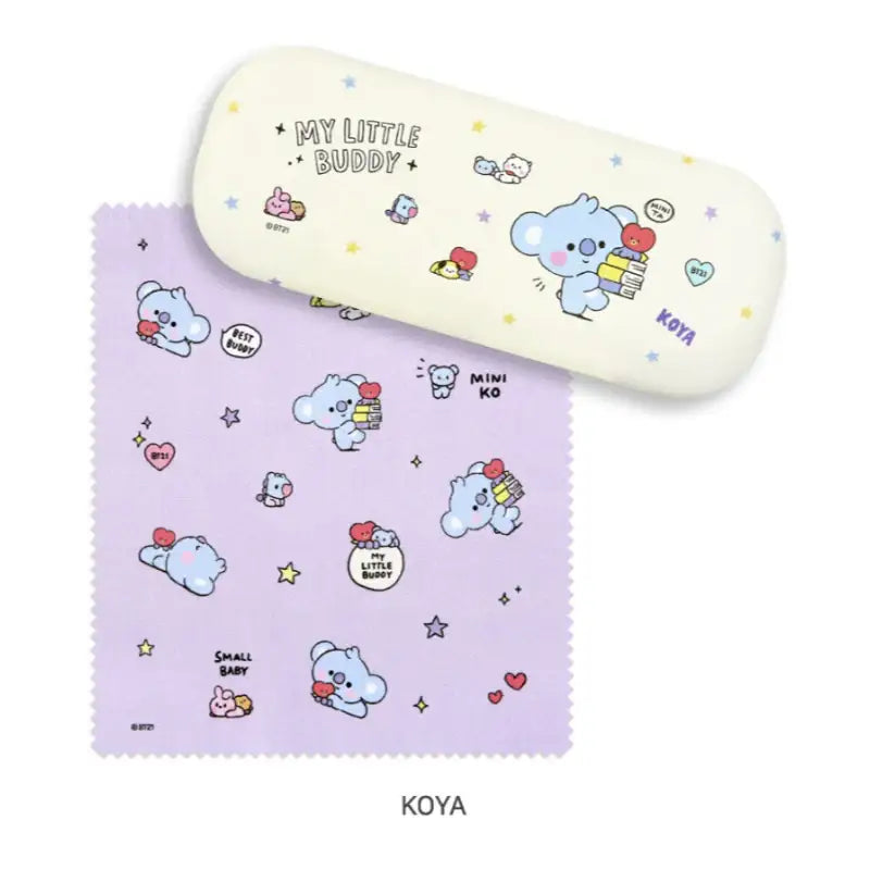 Monopoly x BT21 - Glasses Case Set - Little Buddy - Monopoly - Accessories - Harumio