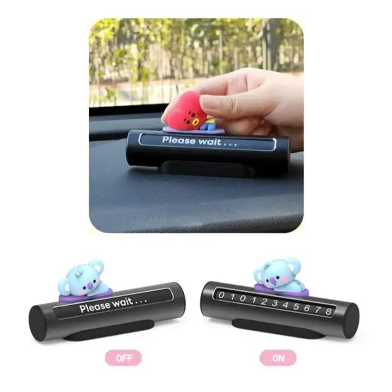 BT21 - Baby Vehicle Figure Number Sign - BT21 - Accessories - Harumio