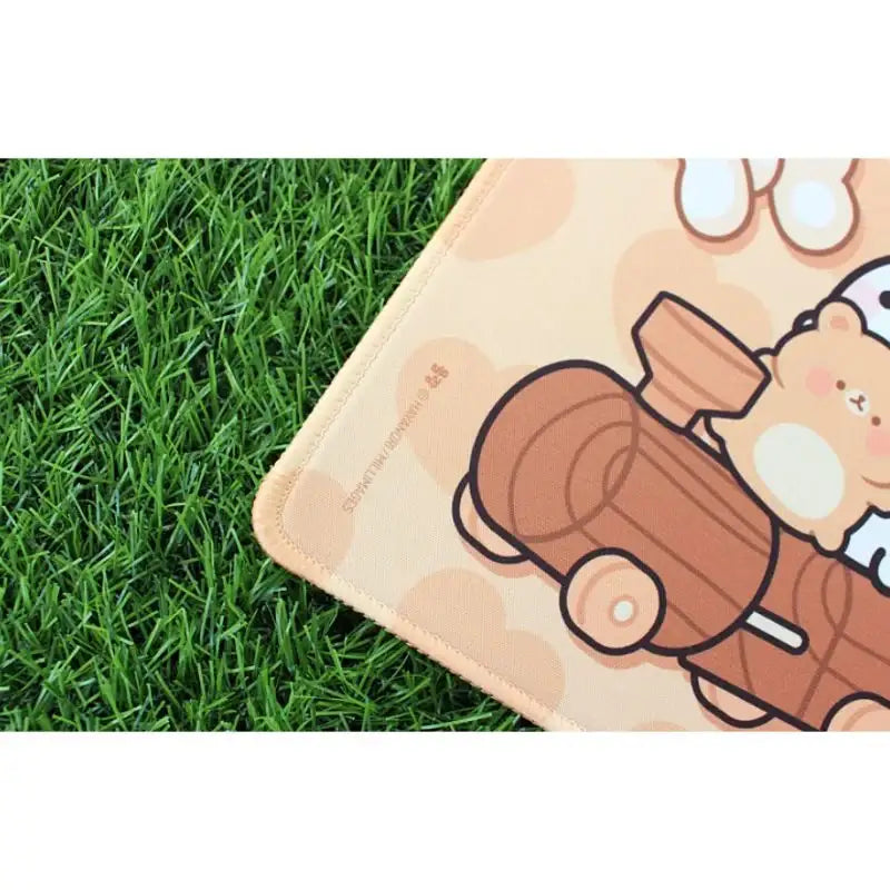Molang - Teddy Bear Large Mouse Pad - Molang - Mouse Pads - Harumio