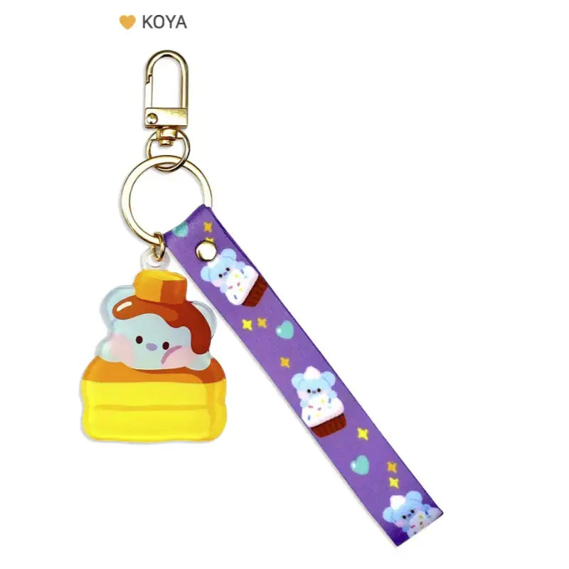 Monopoly x BT21 - Acrylic Strap Keyring - Sweetie - Monopoly - Accessories - Harumio
