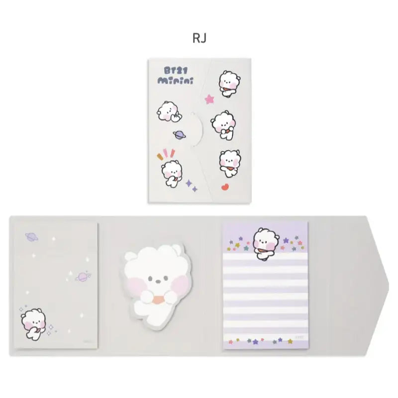 Monopoly x BT21 - Minini Sticky Memo - Monopoly - Stationery - Harumio