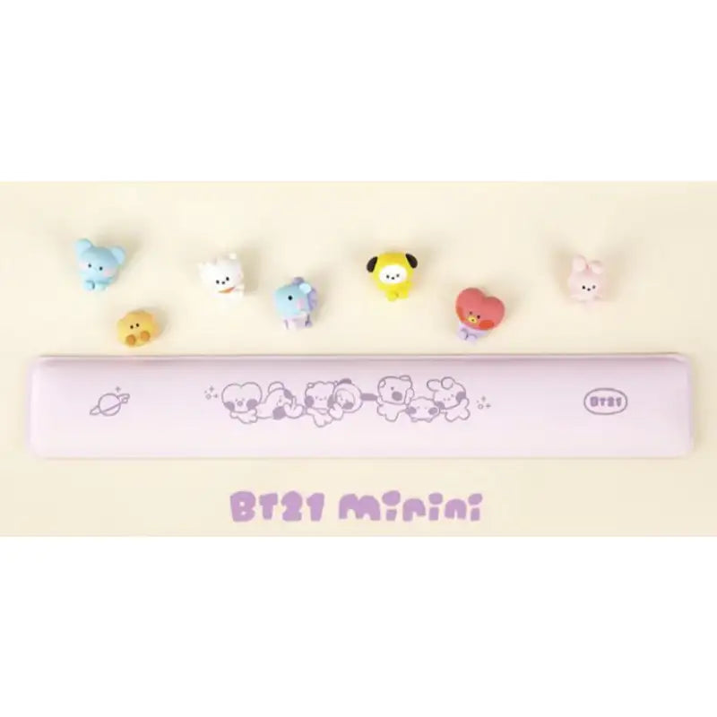 BT21 - Minini Keyboard Wrist Rest Pad - BT21 - Keyboard - Harumio