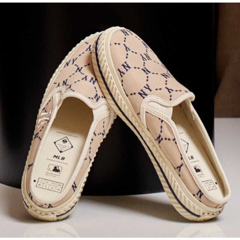MLB Korea Mule Dia Monogram Sneakers Harumio