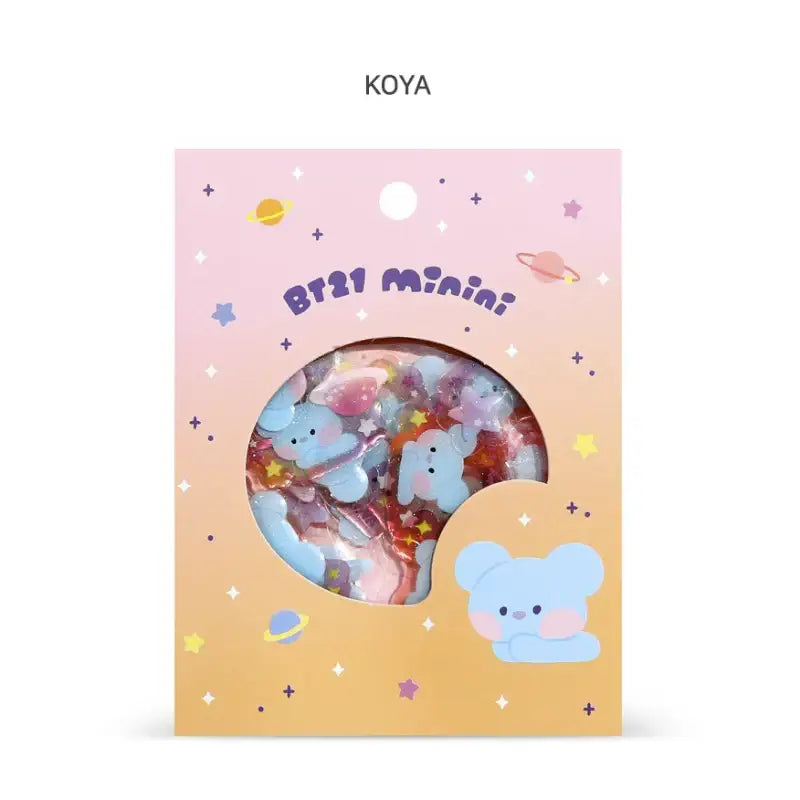 Monopoly x BT21 - Minini Flake Sticker - Monopoly - Stationery - Harumio